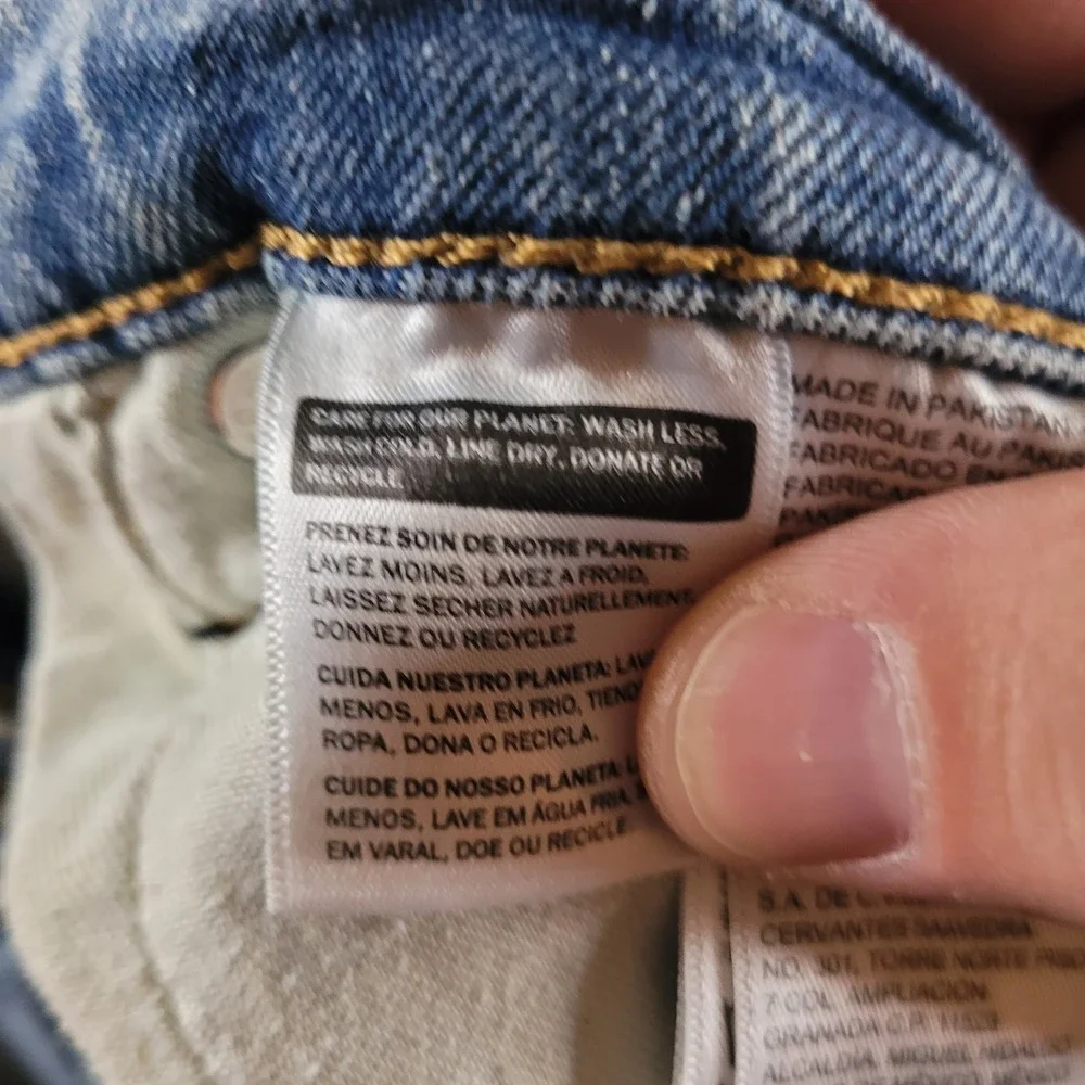 Levi Strauss & Co 514 Denim Collection Straight Blue Wash Jeans Men W40 L30